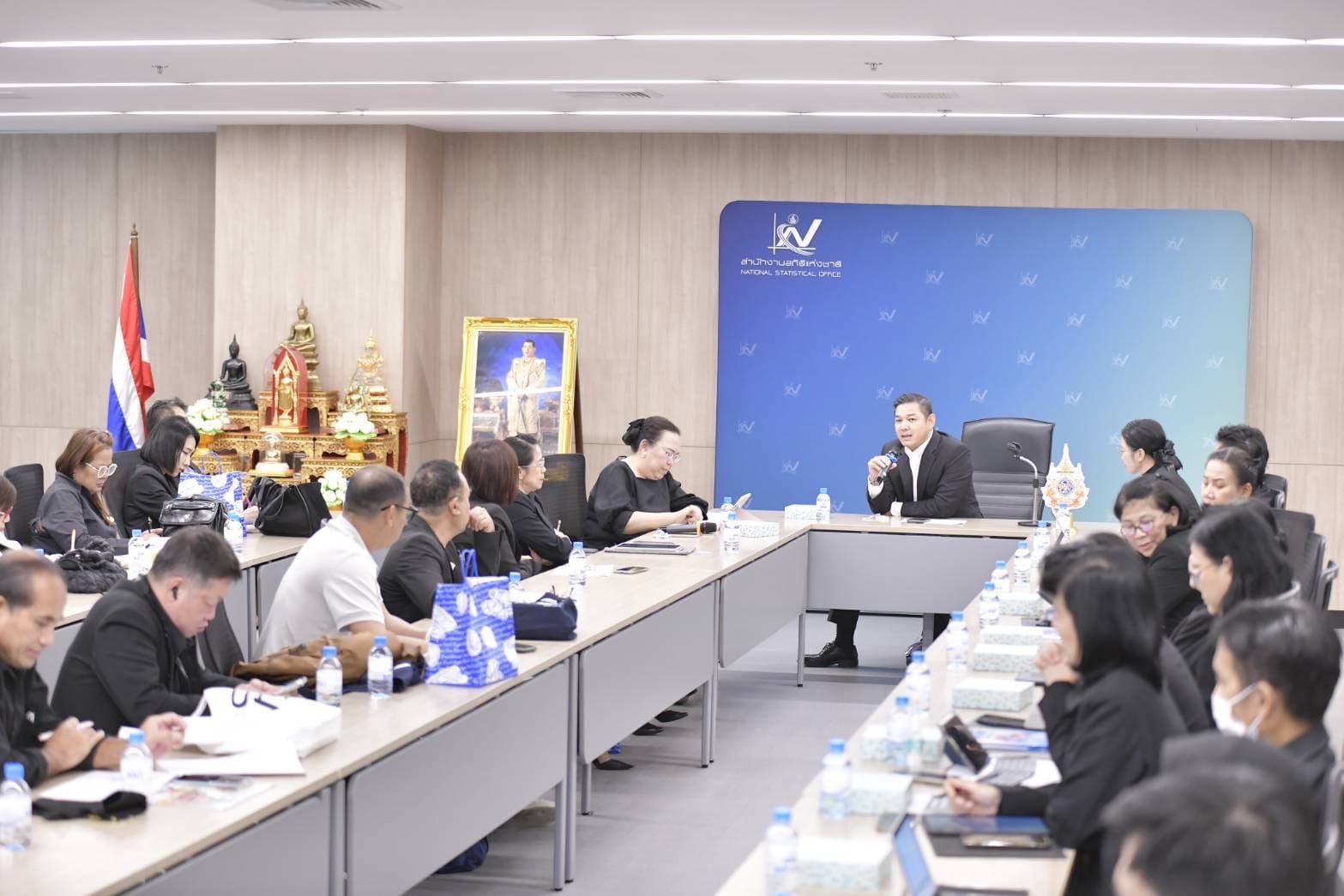 สำนักงานสถิติแห่งชาติ จัดการประชุมเสริมสร้างเครือข่ายสื่อมวลชนในการสื่อสารข้อมูลโครงการสำรวจ ตัวอย่าง/สำมะโน