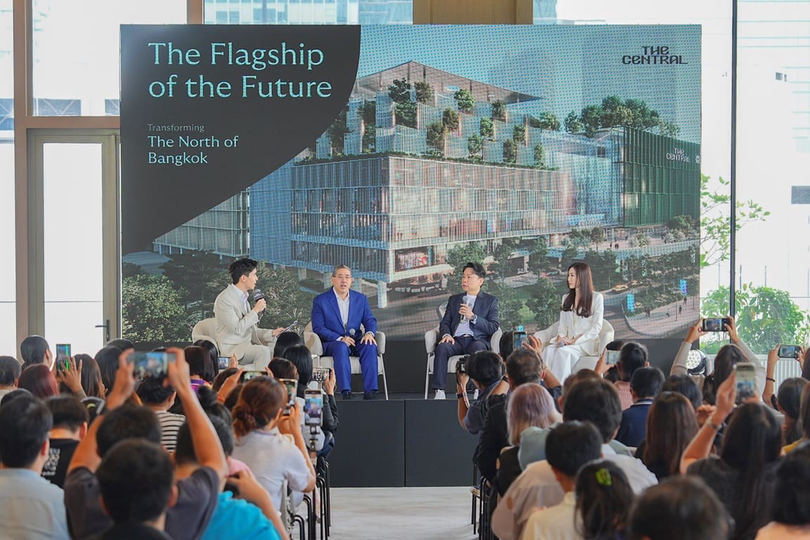 เซ็นทรัลพัฒนา เผยเมกะโปรเจ็กต์ ‘The Central’ พหลโยธิน ศูนย์การค้าแฟล็กชิพแห่งอนาคต มูลค่า 21,000 ล้านบาท ตอกย้ำการเป็นแลนด์มาร์กสำคัญแห่งใหม่ ช่วยยกระดับกรุงเทพฯ และประเทศไทยสู่ระดับโลก