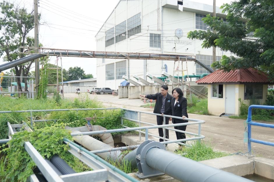 ผู้ว่าการ กปน. ลงพื้นติดตามการควบคุมระบบกำจัดตะกอน
พร้อมรับมือแก้ปัญหาน้ำดิบมีความขุ่นสูงอย่างมีประสิทธิภาพ