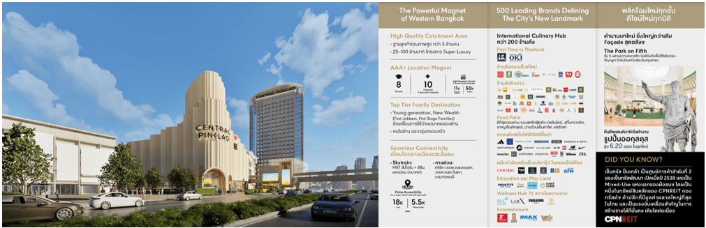 “เซ็นทรัล ปิ่นเกล้า” ทรานส์ฟอร์มครั้งประวัติศาสตร์ในรอบ 3 ทศวรรษ ดึงแบรนด์ดังเต็มสูบ ยืนหนึ่งดีที่สุดในย่าน เปิดยิ่งใหญ่ 6 พ.ย. 68 นี้