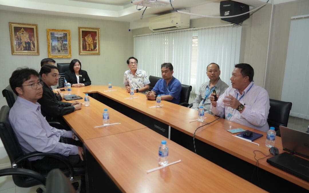 ผู้ว่าการ กปน. ลงพื้นติดตามการควบคุมระบบกำจัดตะกอนพร้อมรับมือแก้ปัญหาน้ำดิบมีความขุ่นสูงอย่างมีประสิทธิภาพ