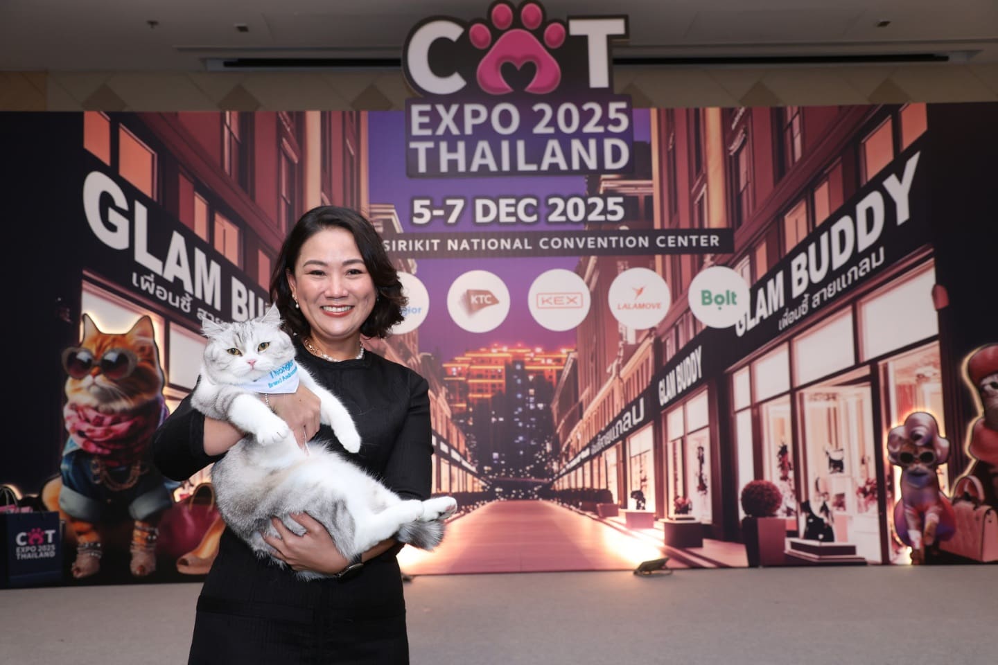 N.C.C. ตอกย้ำผู้นำผู้จัดงานสัตว์เลี้ยงของไทย ลุยจัด Cat Expo Thailand
มหกรรมสินค้าแมวสุดยิ่งใหญ่รับกระแส”เศรษฐกิจแมว” โต