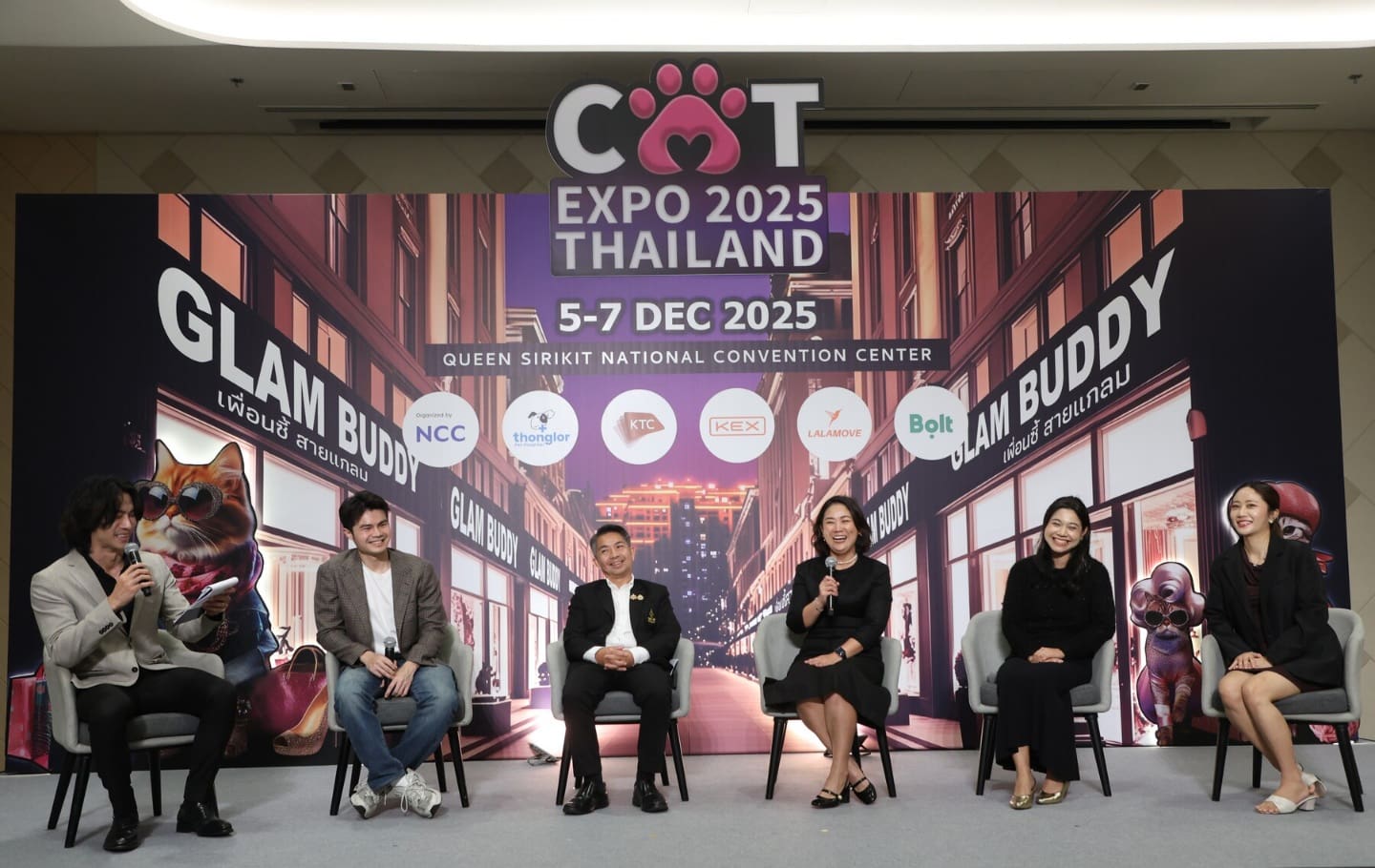 N.C.C. ตอกย้ำผู้นำผู้จัดงานสัตว์เลี้ยงของไทย ลุยจัด Cat Expo Thailand
มหกรรมสินค้าแมวสุดยิ่งใหญ่รับกระแส”เศรษฐกิจแมว” โต