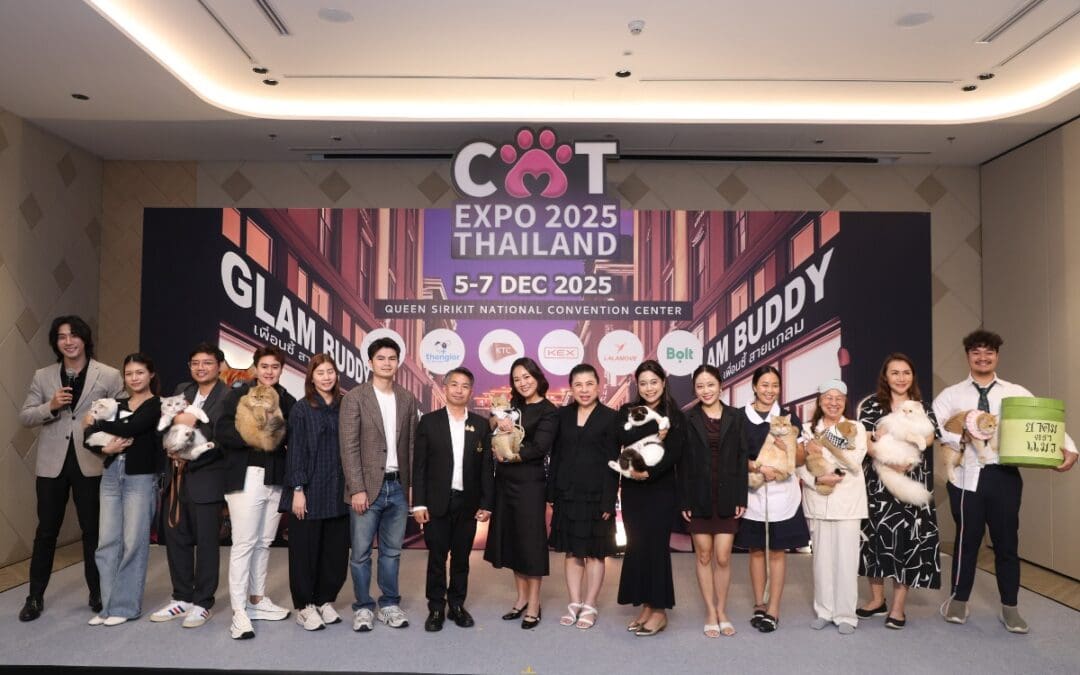 N.C.C. ตอกย้ำผู้นำผู้จัดงานสัตว์เลี้ยงของไทย ลุยจัด Cat Expo Thailandมหกรรมสินค้าแมวสุดยิ่งใหญ่รับกระแส”เศรษฐกิจแมว” โต
