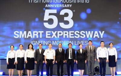 กทพ. ครบรอบ 53 ปี เปิดตัวไฮไลต์มอบแคมเปญพิเศษ คืนค่าผ่านทาง 50% ตอบแทนลูกค้า Easy Passยกระดับความพิเศษสู่ยุคยานยนต์ไร้คนขับ–ปรับเพิ่มช่อง Easy Pass พร้อมเร่งก่อสร้างโครงการทางพิเศษบนถนนพระราม 2 และเดินหน้าโครงการทางพิเศษภูเก็ต