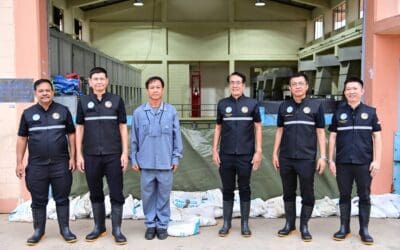 กปน. ลงพื้นที่ติดตามสถานการณ์น้ำ ณ สถานีสูบน้ำดิบสำแลพร้อมรับมือน้ำท่วมอย่างมีประสิทธิภาพ