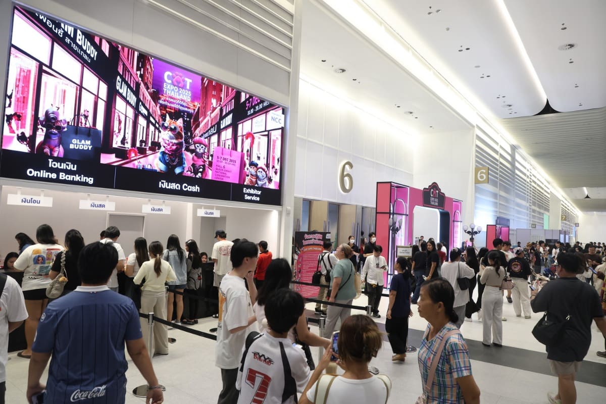 เริ่มแล้ว Cat Expo Thailand 2025 วันแรก 'ทาสแมว' แห่ร่วมงานคึกคัก คาดเม็ดเงินสะพัด 120 ล้านบาท!