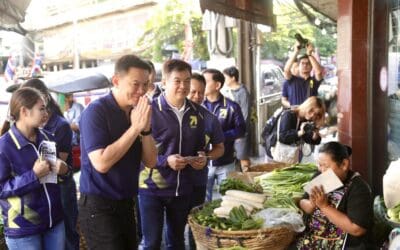 “ดร.เอ้” ลงพื้นที่คลองสาน–วงเวียนใหญ่ ประชาชนร้องหนักปัญหาน้ำท่วม กลัวเหมือนหาดใหญ่–ฝุ่นพิษ ย้ำขอโอกาสพรรคไทยก้าวใหม่ เข้ามาแก้ปัญหากรุงเทพฯ อย่างยั่งยืน ขณะ “ทรงวุฒิ” ย้ำนโยบายธนู 4 ดอก ช่วยคนกรุง
