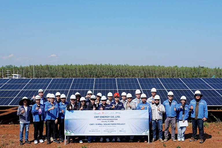 SCG Cleanergy ปักหมุดโครงการ Government PPA เปิด First Sync CMT1 ก้าวแรกสู่โซลาร์ฟาร์ม 367 MWp