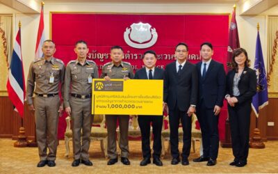 มูลนิธิกรุงศรีร่วมสนับสนุนการจัดตั้งศูนย์การเรียนตำรวจตระเวนชายแดน จ.แม่ฮ่องสอน 1 ล้านบาท