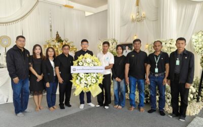 ธ.ก.ส. ร่วมแสดงความอาลัยผู้อำนวยการโรงเรียนพะตงประธานคีรีวัฒน์ จังหวัดสงขลา