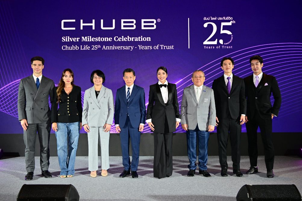 ชับบ์ ไลฟ์ ประเทศไทย ครบรอบ 25 ปี รุกตลาดประกันสุขภาพ พร้อมเปิดตัวโฆษณาผลิตภัณฑ์ใหม่ 3D Health Excellence 
เดินหน้าสนับสนุนคนไทยใช้ชีวิตอย่างมั่นใจในวันนี้ พร้อมสร้างความมั่นคงในวันหน้า ด้วยแบบประกันสุขภาพยุคใหม่ ที่ทำถึงทุกความต้องการ ครอบคลุมทุกมิติสุขภาพ
