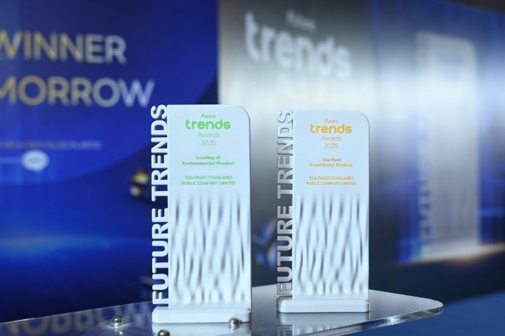 TOA ย้ำแชมป์เบอร์ 1! คว้าเพิ่ม 2 รางวัลใหญ่ ‘สุดยอดองค์กรผู้นำ Trend Setter และความเป็นเลิศด้าน ESG’ จากเวที Future Trends Awards 2026