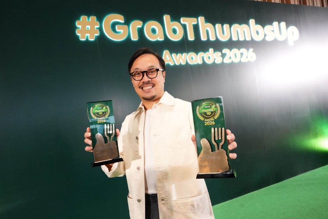 เซ็นทรัลพัฒนา คว้า 2 รางวัลจาก Grab ThumbsUp Awards 2026 รวมร้านดังระดับโลก–ร้านฮิตติดเทรนด์ ย้ำผู้นำ Food Destination ครองใจสายกินทั่วประเทศ