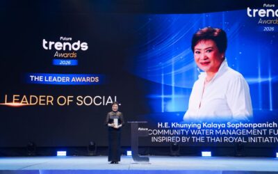 คุณหญิงกัลยา โสภณพนิช คว้ารางวัล Leader of Social จาก Future Trends Awards 2026
