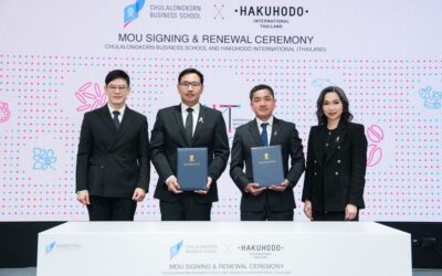 คณะพาณิชยศาสตร์และการบัญชี จุฬาฯ ร่วมมือ ฮาคูโฮโด ประเทศไทย ต่อเนื่องปีที่ 3เปิดหลักสูตร “Human x AI: The Future Marketer Challenge”ยกระดับนักการตลาดรุ่นใหม่ ผสานเทคโนโลยี พัฒนาถึงชุมชน