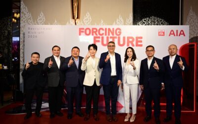 เอไอเอ ประเทศไทย จัดงาน AIA Recruitment Kick-off 2026 : Forcing the Future ขับเคลื่อนกลยุทธ์ FA 4.0 พร้อมเส้นทางสู่โบนัส CAB 10 ปี 10 ล้านบาท มุ่งสร้างการเติบโตอย่างยั่งยืน