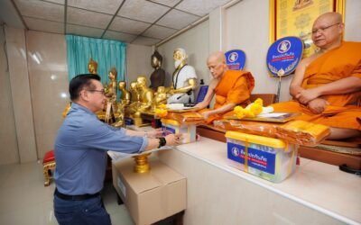 ทิพยประกันภัย จัดโครงการพลังบุญทิพยร่วมสร้าง ครั้งที่ 245 ในวันมาฆบูชา สืบสานพระพุทธศาสนา