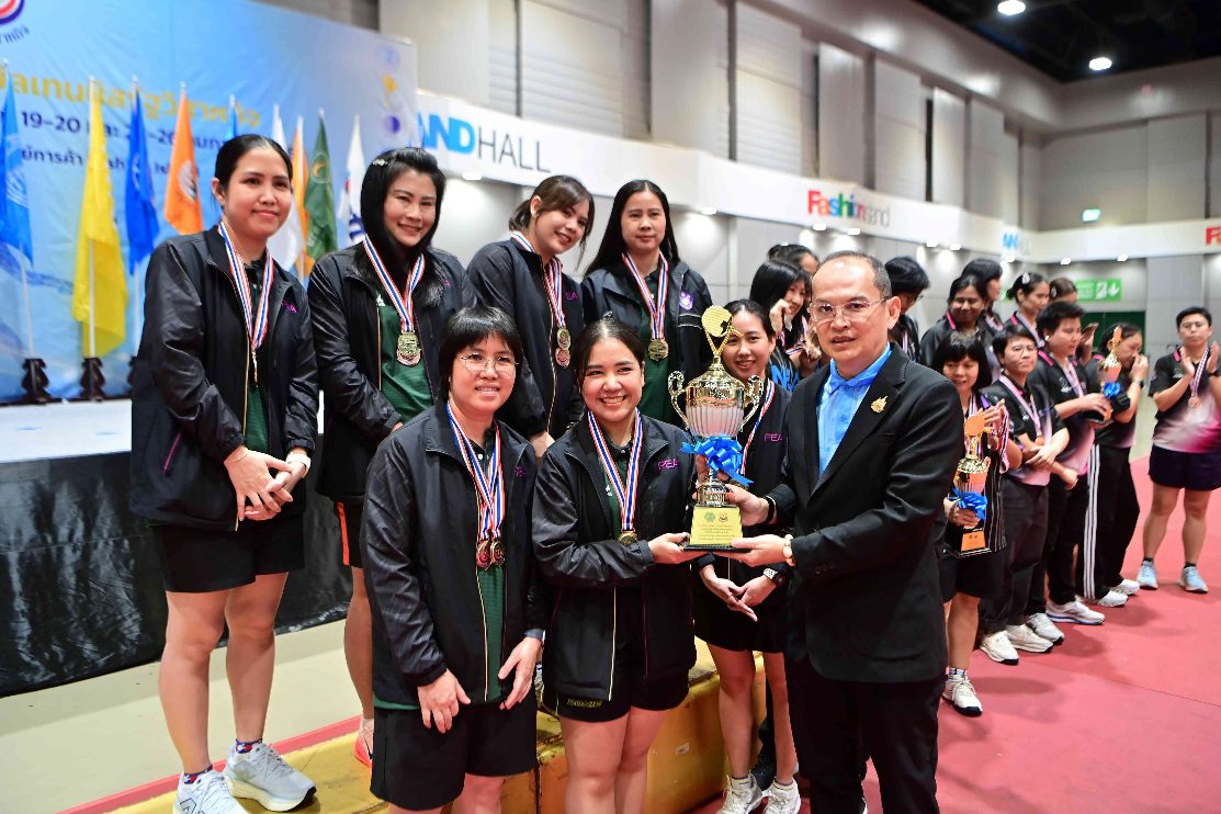 กปน. ร่วมแสดงความยินดีและมอบรางวัลแก่ผู้ชนะการแข่งขันกีฬาเทเบิลเทนนิสกีฬารัฐวิสาหกิจ ครั้งที่ 48 ประจำปี 2569
