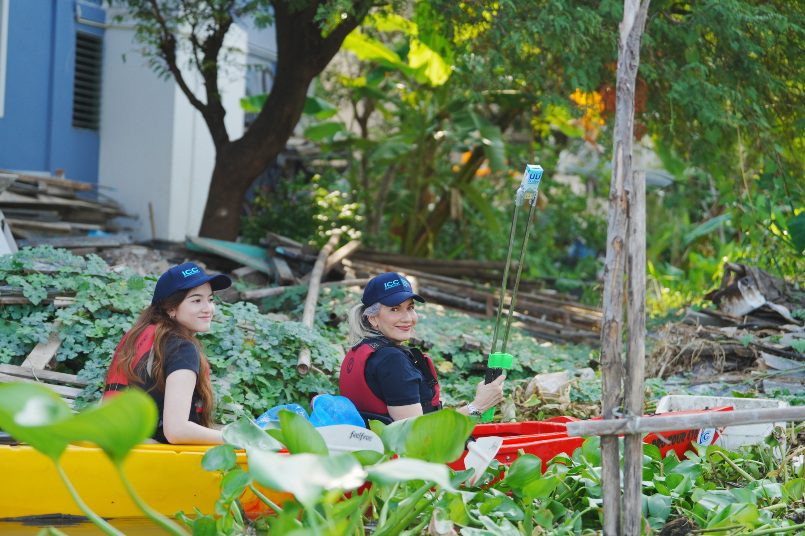 ไอ.ซี.ซี. รวมพลังพนักงาน พายเรือคายัคเก็บขยะฟื้นฟูคลองรอบวัดชลอ
ลดก๊าซเรือนกระจกสู่สังคมคาร์บอนต่ำ
