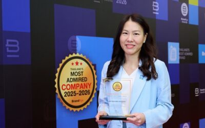 ไทยประกันชีวิต ตอกย้ำมาตรฐานองค์กรสุดยอดแห่งปีคว้า “Thailand’s Most Admired Company 2025-2026” ต่อเนื่องปีที่ 2