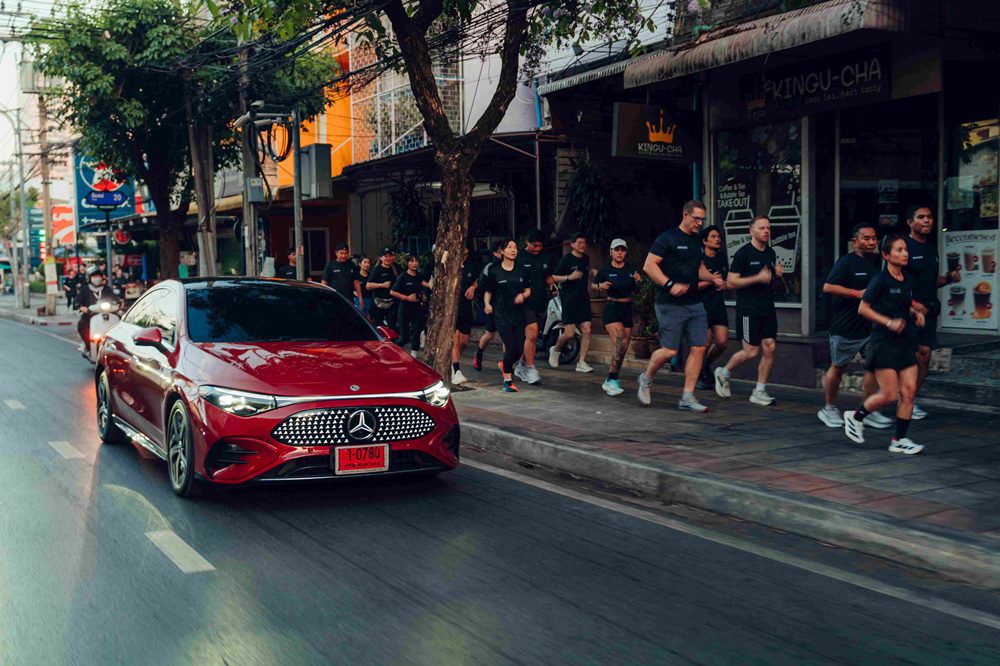 เมอร์เซเดส-เบนซ์ เปิดประสบการณ์ City Run ชวนลูกค้าพิชิตเส้นทางวิ่ง 5K ใจกลางสาทรกับกิจกรรม The Urban Performance Presented by The all-new electric CLA