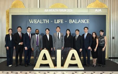 เอไอเอ จัดงาน AIA WEALTH FORUM 2026 ภายใต้แนวคิด WEALTH – LIFE – BALANCEพร้อมพาลูกค้าสินทรัพย์สูงก้าวไปข้างหน้าอย่างมั่งคั่งและมั่นคง