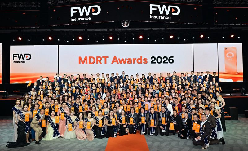 FWD ประกันชีวิต ฉลองความสำเร็จตัวแทน คว้าคุณวุฒิ MDRT

สะท้อนมาตรฐานที่ปรึกษาทางการเงินในระดับสากล