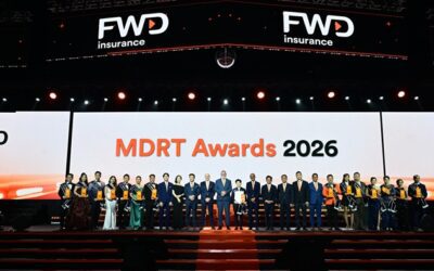 FWD ประกันชีวิต ฉลองความสำเร็จตัวแทน คว้าคุณวุฒิ MDRT สะท้อนมาตรฐานที่ปรึกษาทางการเงินในระดับสากล