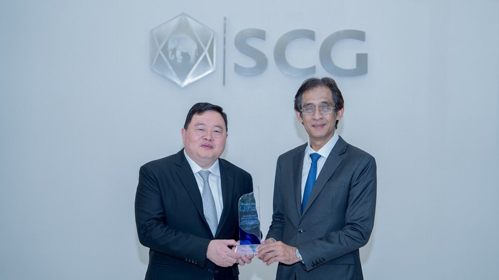 เอสซีจีคว้ารางวัล “CEO of the Year in Workplace Culture Leader” จาก Bangkok Post ขับเคลื่อน “คน” ด้วยแนวคิด “องค์กรแห่งโอกาส”