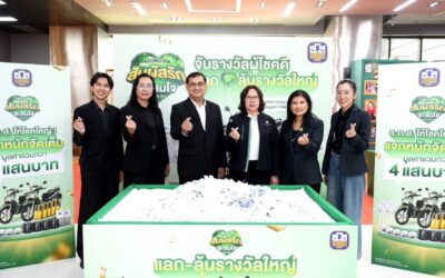 ธ.ก.ส. จับรางวัลผู้โชคดีแคมเปญ “BAAC Family สัมผัสรัก สะสมใจ ธ.ก.ส.”