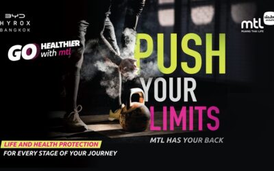 เมืองไทยประกันชีวิต ขึ้นแท่น Official Insurance Partner การแข่งขันฟิตเนสระดับโลก BYD HYROX Bangkok ชวนคนไทยอัปเกรดสุขภาพสู่เวอร์ชันที่ดีที่สุด ภายใต้แนวคิด “Go Healthier with MTL”