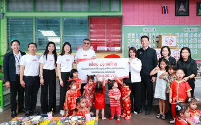 เอไอเอ ประเทศไทย ร่วมเปิดโครงการปรับปรุงศูนย์พัฒนาเด็กก่อนวัยเรียนวัดดาวดึงษาราม เพื่อส่งเสริมสภาพแวดล้อมการเรียนรู้ที่ปลอดภัยสำหรับเด็กเล็ก