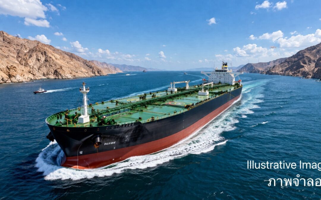 บางจากฯ เผยเรือขนส่งน้ำมันดิบผ่านช่องแคบฮอร์มุซอย่างปลอดภัยพร้อมขอบคุณรัฐบาลไทยโดยกระทรวงการต่างประเทศ รัฐบาลอิหร่านและโอมาน