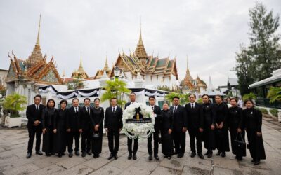 ทิพยประกันภัย น้อมถวายพวงมาลา แสดงความจงรักภักดี และรำลึกในพระมหากรุณาธิคุณสมเด็จพระนางเจ้าสิริกิติ์ พระบรมราชินีนาถ พระบรมราชชนนีพันปีหลวง