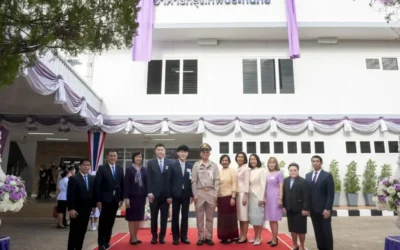 กรุงเทพประกันชีวิต ร่วมกับ กรุงเทพประกันภัย และ มูลนิธิชัย-นุชนารถ โสภณพนิช สนับสนุนการก่อสร้างอาคารรักษาพยาบาลผู้ป่วย โรงพยาบาลอุ้มผาง จังหวัดตาก