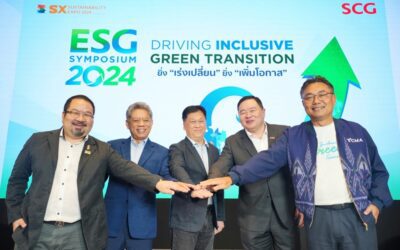 ทุกภาคส่วนผนึกกำลัง รายงานผล 1 ปีคืบหน้า ESG Symposium เร่งเปลี่ยนไทยสู่สังคมคาร์บอนต่ำ ปรับตัวกู้วิกฤตโลกเดือด เพิ่มโอกาส SMEs