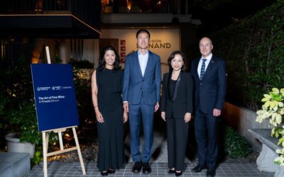 กรุงเทพประกันชีวิต ร่วมกับ ไพรเวทแบงก์ ธนาคารกรุงเทพ และคริสตีส์ ประเทศไทย จัดกิจกรรม The Art of Fine Wine: A Private Dinner