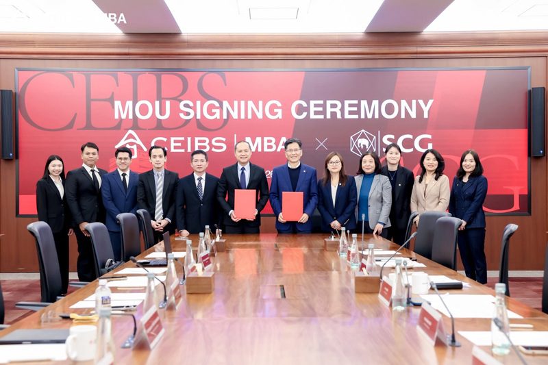 SCG จับมือ CEIBS ปั้น China-ready Talent เชื่อมโอกาสธุรกิจ China–ASEAN สู่เวทีระดับโลก
