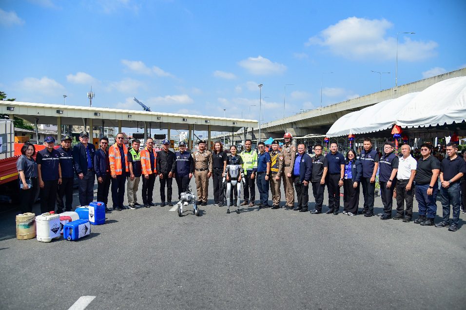 กทพ. บูรณาการฝึกการกู้ภัยและการให้ความช่วยเหลืออุบัติเหตุร้ายแรงบนทางพิเศษ 