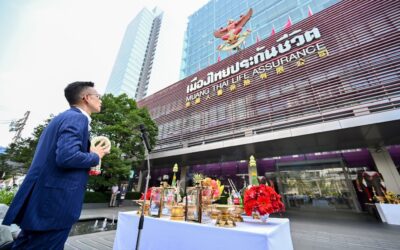 เมืองไทยประกันชีวิต จัดพิธีทำบุญครบรอบ 75 ปี การก่อตั้งบริษัทฯ