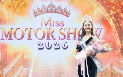 ใบปอ-วรัญญา หอมจันทึก คว้ามงกุฏ Miss Motor Show ประจำปี 2026