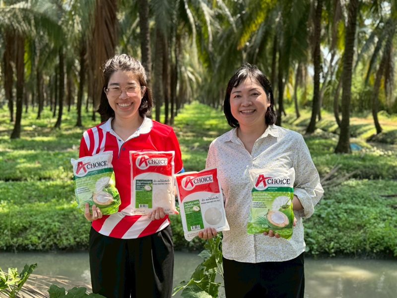 โก โฮลเซลล์ ต่อยอดมะพร้าวน้ำหอมช่วยชาวสวน ดันแปรรูป สร้างมูลค่าเพิ่ม แบรนด์ A-Choice เพิ่มทางเลือกผู้ประกอบการ