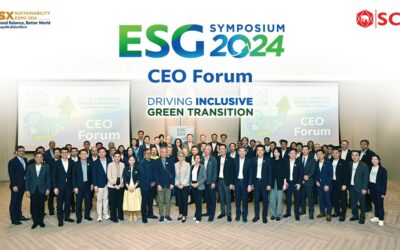 ภาคธุรกิจร่วมระดมไอเดียหาแนวทางเร่งไทยสู่สังคมคาร์บอนต่ำ ในงาน CEO Forum : SCG ESG Symposium 2024