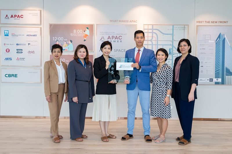 เอสซีจี ร่วมกับ APAC Tower คว้า Fitwel ระดับสูงสุดอาคาร Mixed-Use ใจกลางกรุงเทพฯ พร้อมมอบประสบการณ์สุดพรีเมียม และดูแลสุขภาวะที่ดีให้กับผู้ใช้งานตลอดทั้งวัน