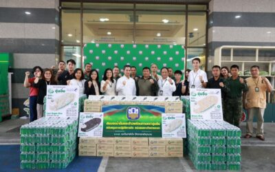 ธ.ก.ส. ส่งมอบน้ำดื่มและข้าวพร้อมทานตรา “อุ่นอิ่ม”เป็นกำลังใจให้แก่ทหารหน่วยเฉพาะกิจตาพระยา อำเภอตาพระยา จังหวัดสระแก้ว