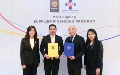 กรุงศรี ผนึกกำลัง กลุ่มโรงพยาบาลจุฬารัตน์ เปิดตัว Krungsri Supplier Financing Program หนุน SME ในซัพพลายเชนสาธารณสุขเข้าถึงแหล่งทุนแบบไร้หลักประกัน