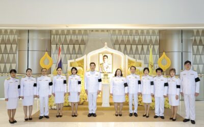 ออมสินถวายพระพรชัยมงคล พระบาทสมเด็จพระเจ้าอยู่หัว เนื่องในวันฉัตรมงคล