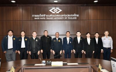 “พิพัฒน์” ตรวจเยี่ยม รฟม. มอบนโยบายเร่งขับเคลื่อนโครงการรถไฟฟ้ามุ่งลดภาระค่าเดินทางและสร้างความปลอดภัยสูงสุดให้ประชาชน
