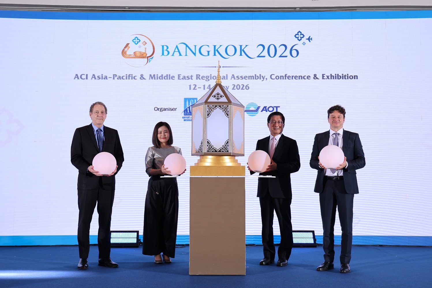 AOT เป็นเจ้าภาพจัดประชุมการบินโลก ACI APAC & MID RACE 2026 พร้อมเป็นฮับการบินภูมิภาค หวังพัฒนาท่าอากาศยานไทยสู่ระดับโลก
